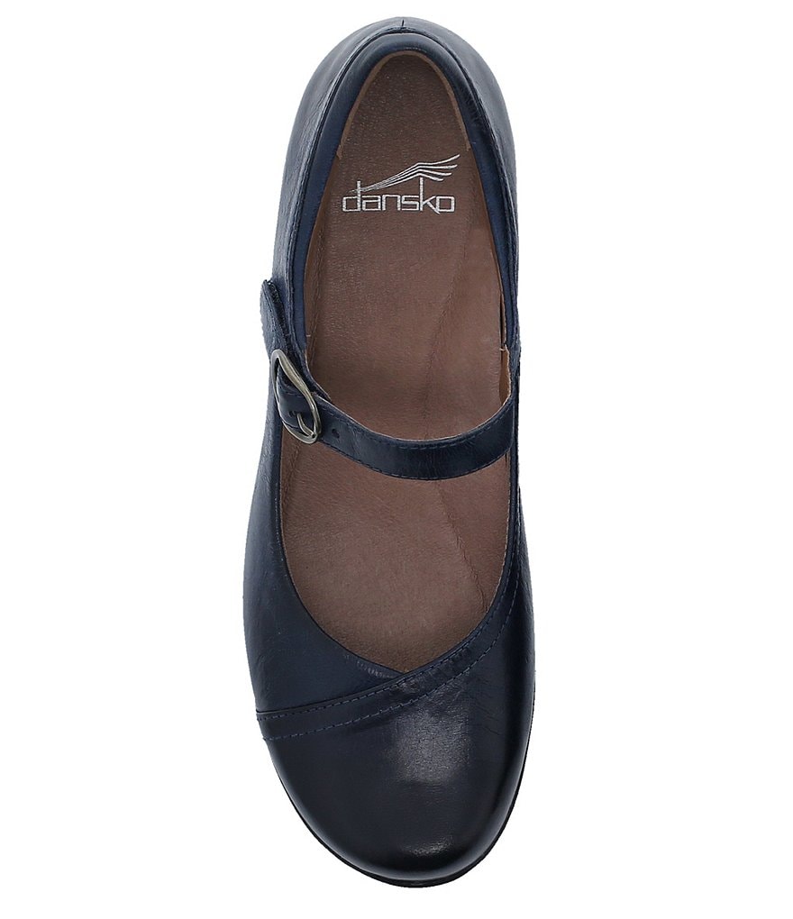 Deltan Tessa Croc-Embossed T-Strap Block Heel Pumps