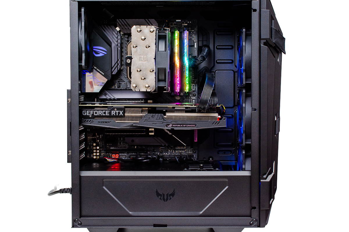 DIY PC Master Gaming PC &ndash; AMD-3600X &ndash; GeForce STRIX RTX 2070 Super - 16GB DDR4 3600MHz &ndash; 500GB M.2 NVMe SSD -ASUS GT-301