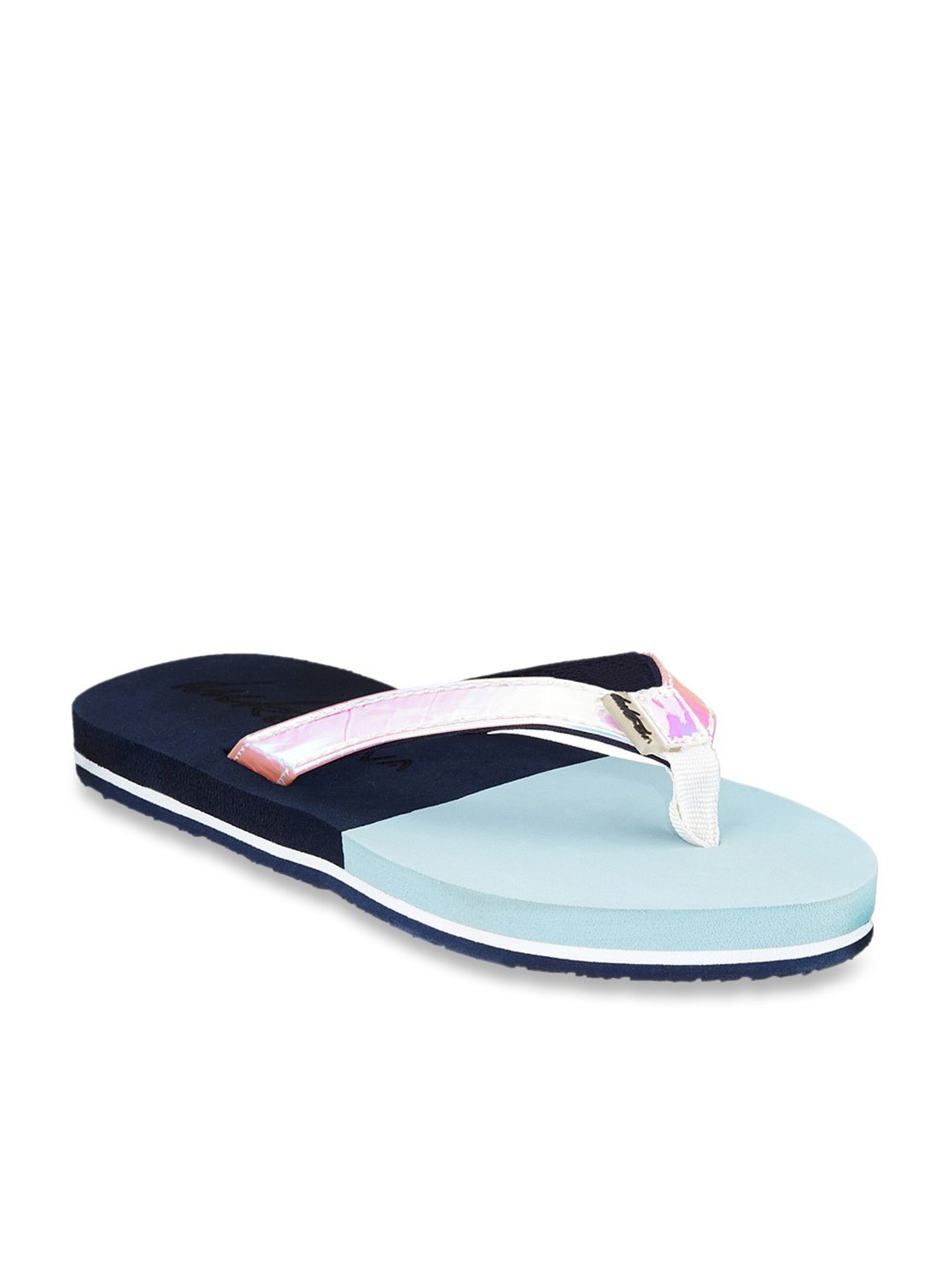 Duke Women's Sky Blue Flip Flops