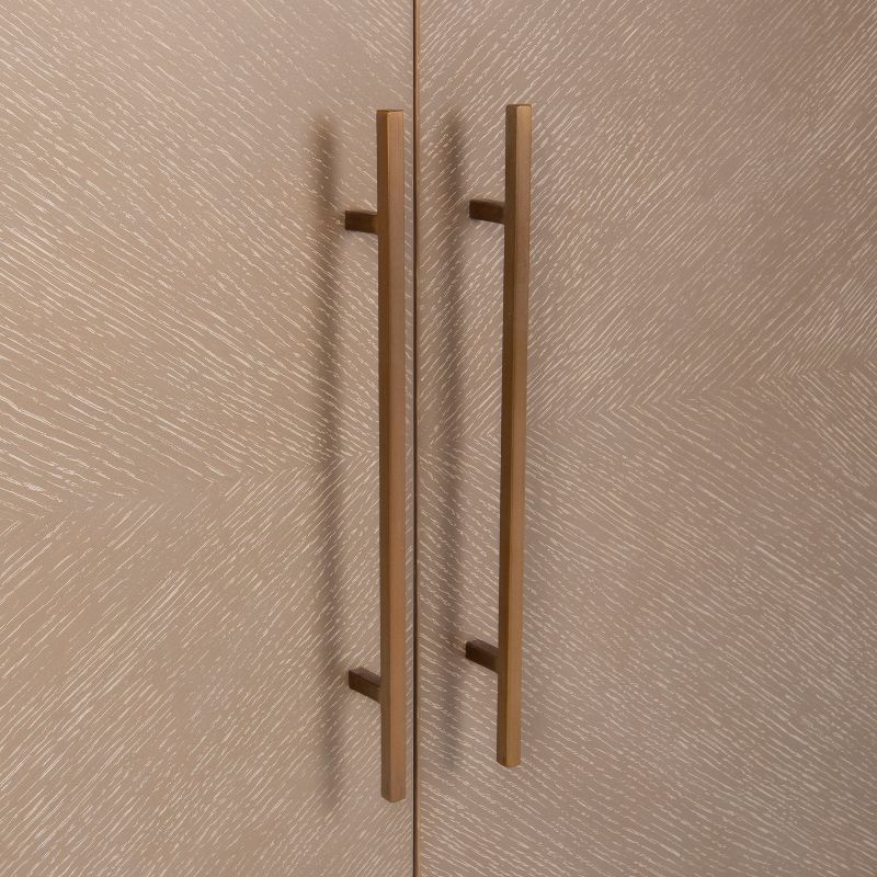 Carmel Sideboard Dark Brown/Black - Chique