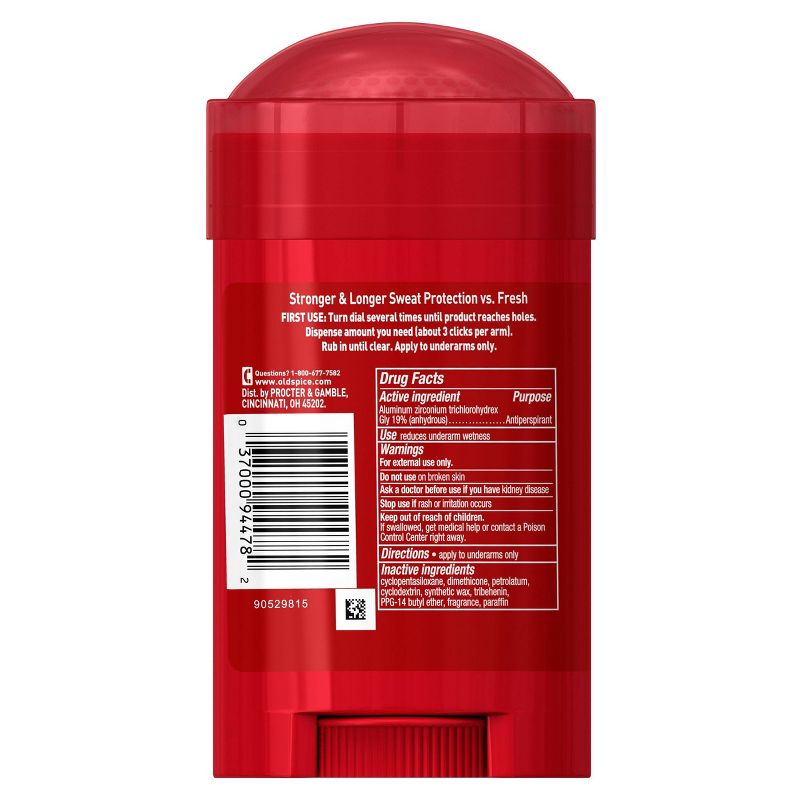 Old Spice Hardest Working Collection Sweat Defense Extra Fresh Antiperspirant & Deodorant - 2.6oz