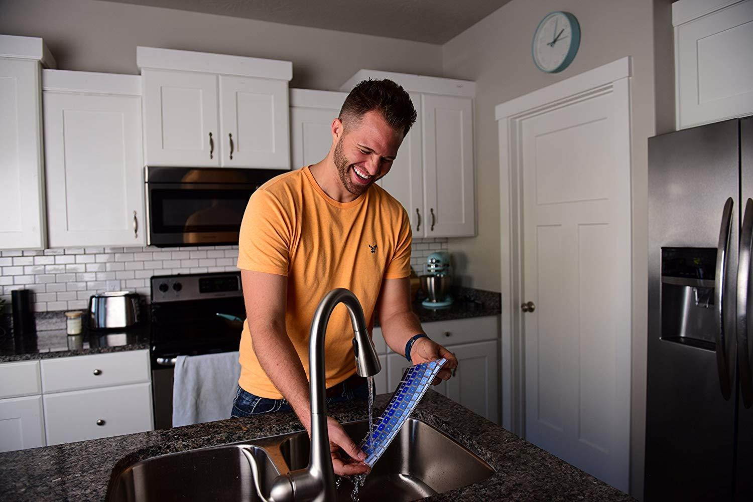 Casiii Keyboard Cover for Acer Chromebook 14 inch Back to School Buy 1 Get 1 Free Chromebook CB3-431 | CP5-471 Silicone Skin Laptops Accessories |14" Clear