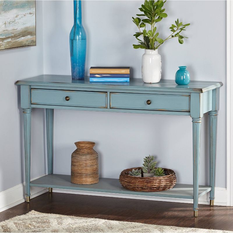 Emilia Sofa Table Blue - Buylateral