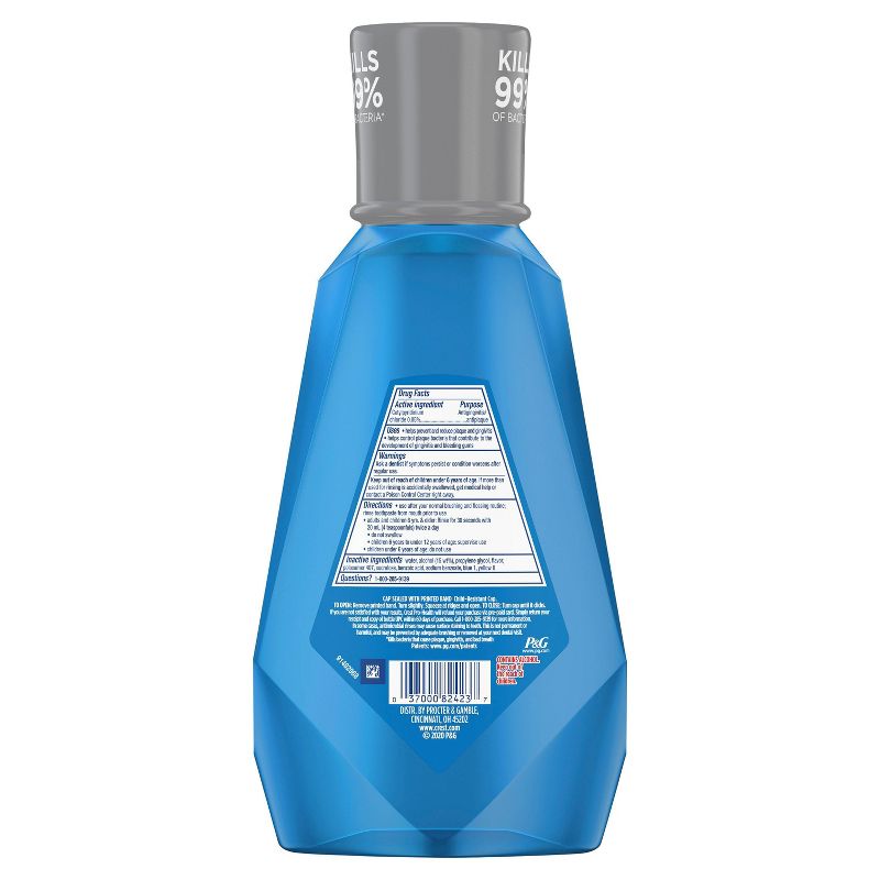 Crest Pro Health Mouthwash Bacteria Guard with Alcohol - 1L