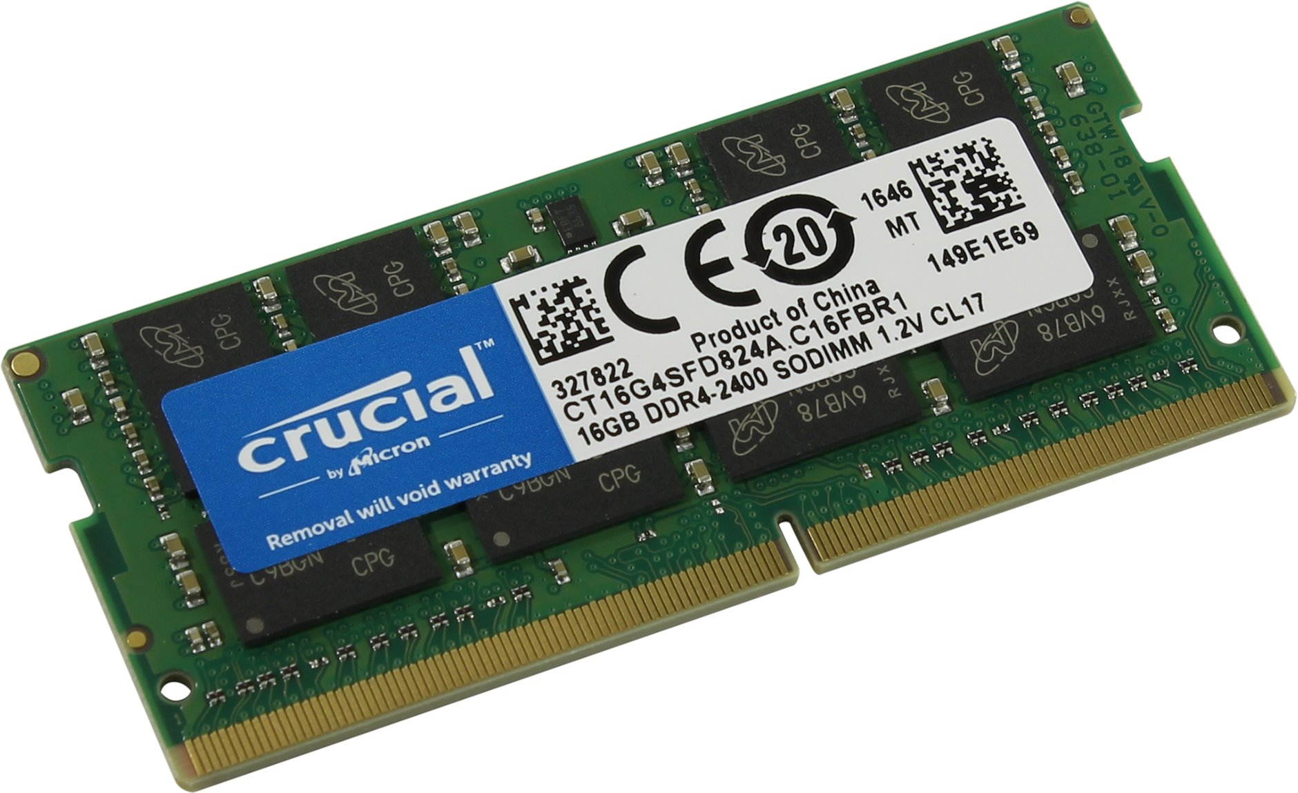 16GB (1X16GB) RAM Memory fits Synology DiskStation DS1618+ ECC by Crucial Ram