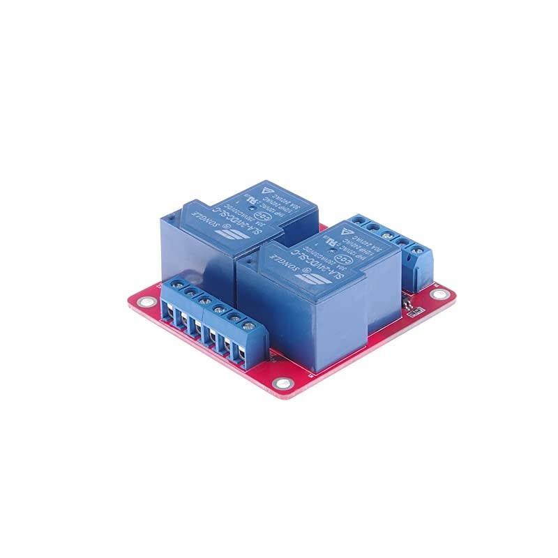DC 24V 8-Channel 10A Relay Control Module Bi-Directional Isolated Control Module High Low Level Trigger (DC 24V, 10A 8-Channel)