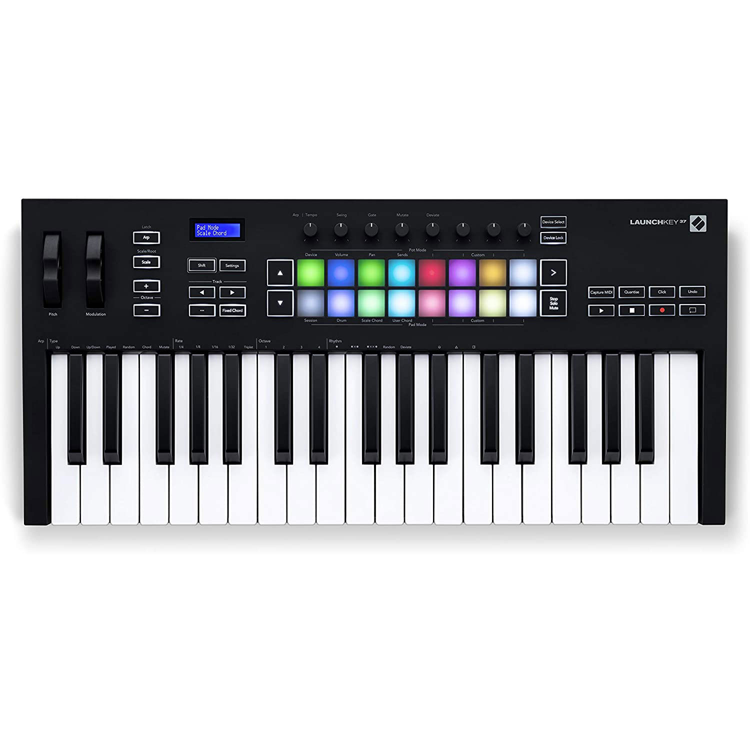 Novation Launchkey 37 [MK3] MIDI Keyboard Controller for Ableton Live
