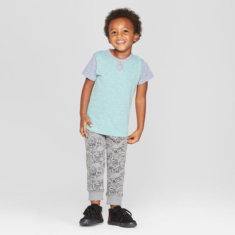 Toddler Boys' Nickelodeon PAW Patrol Short Sleeve T-Shirt - Navy 5T