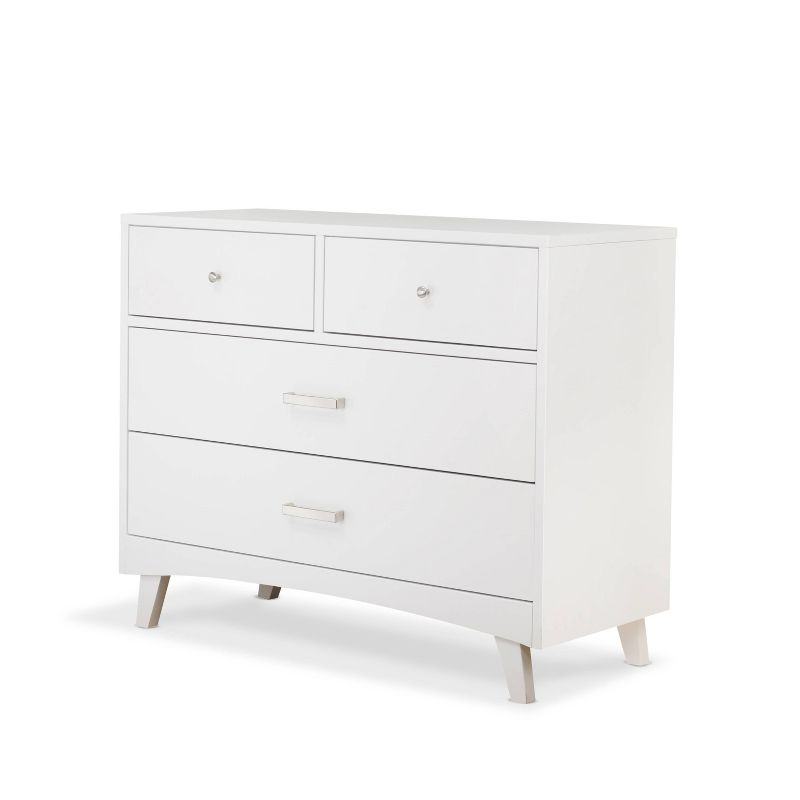 Sorelle Soho 4 Drawer Dresser - White