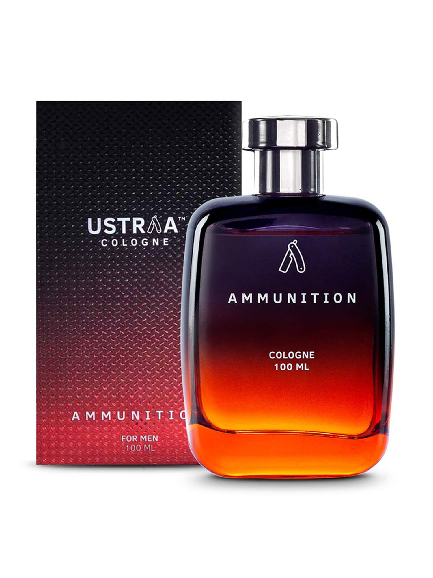 Ustraa Barood Eau De Parfum & Ammunition Cologne - Set of 2