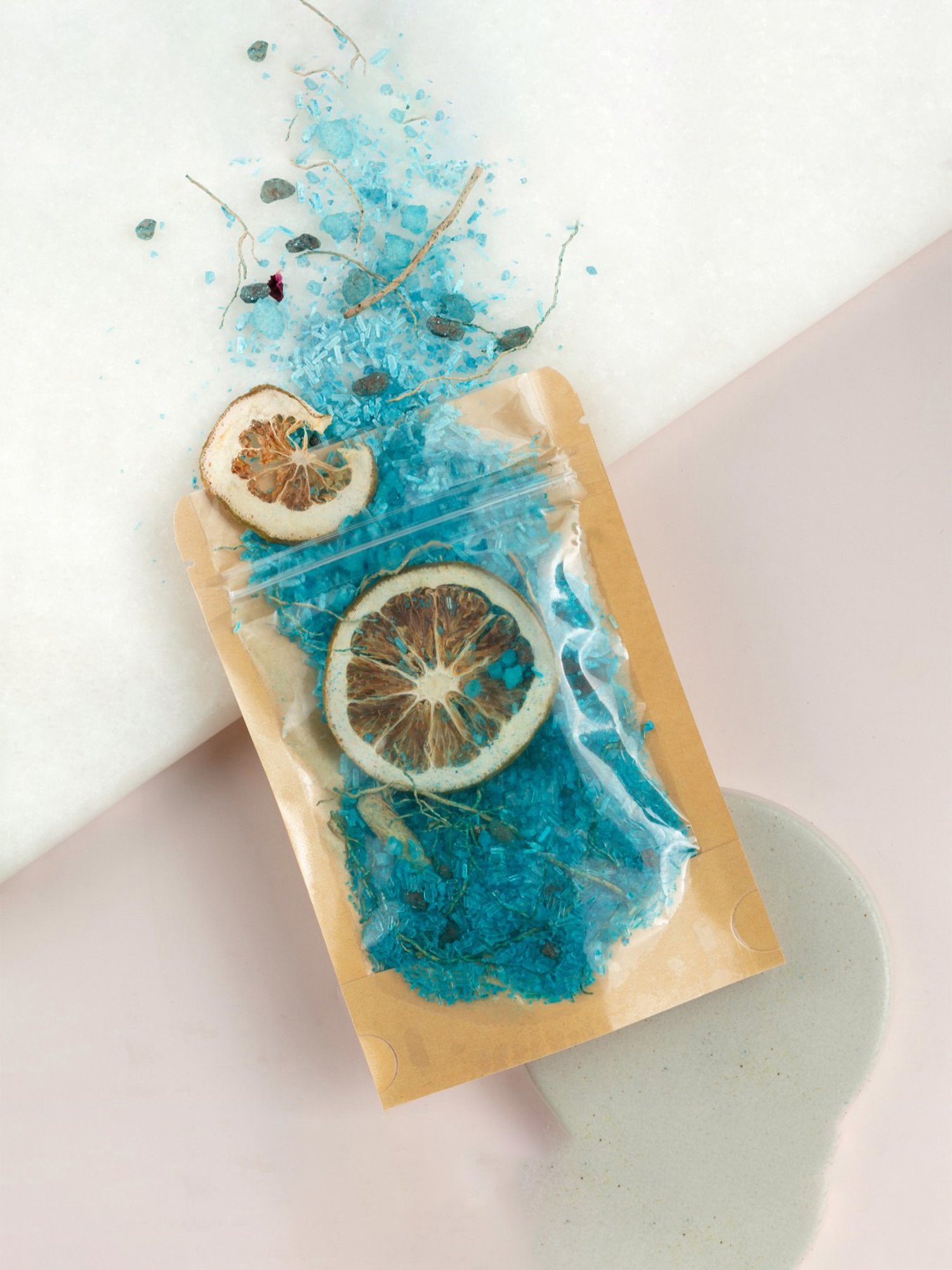 Kazarmaa Lemongrass Foot Scrub with Scrubber Tools - 200 gm