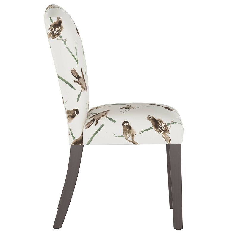 Camel Back Dining Chair Audobon Cream Green - Skyline Furniture