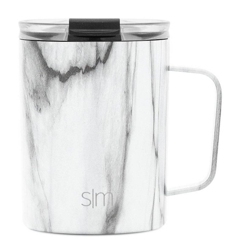 Simple Modern 12oz Stainless Steel Carrara Marble Scout Coffee Mug