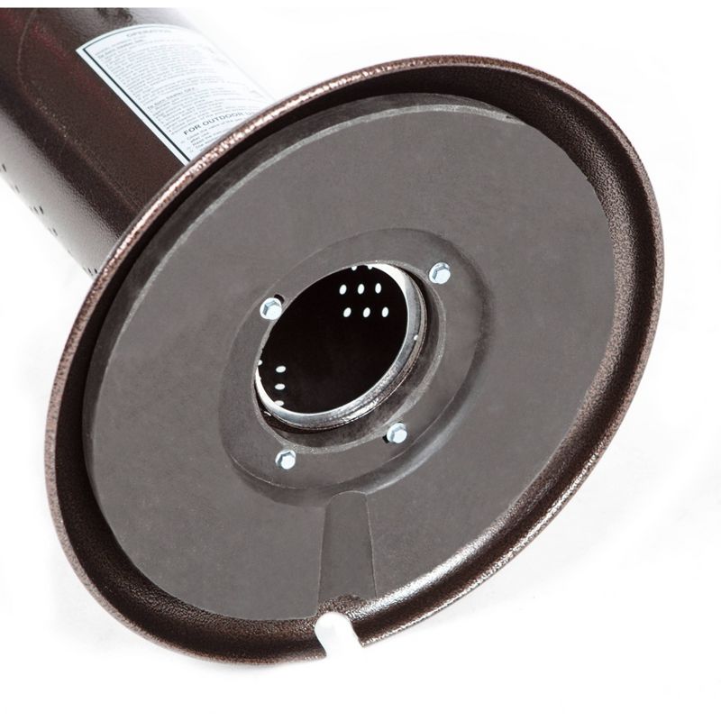 Hammer Tone Bronze Finish Table Top Patio Heater - Fire Sense