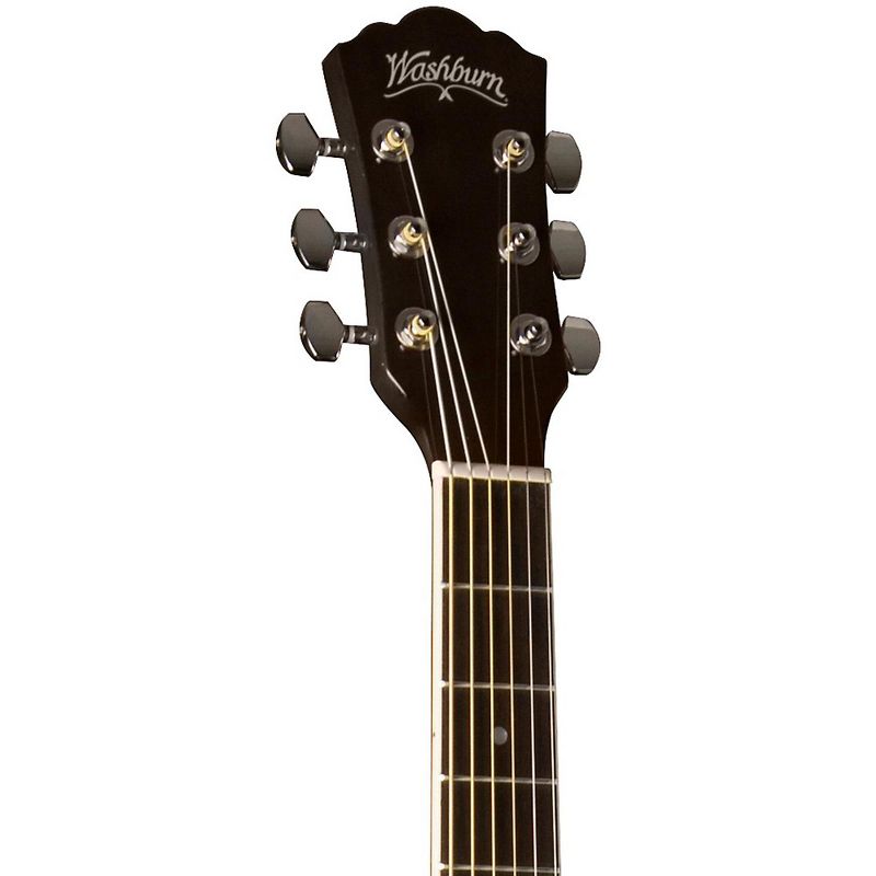 Washburn WA90CE Dreadnought Acoustic Electric Guitar Vintage Tobacco Sunburst