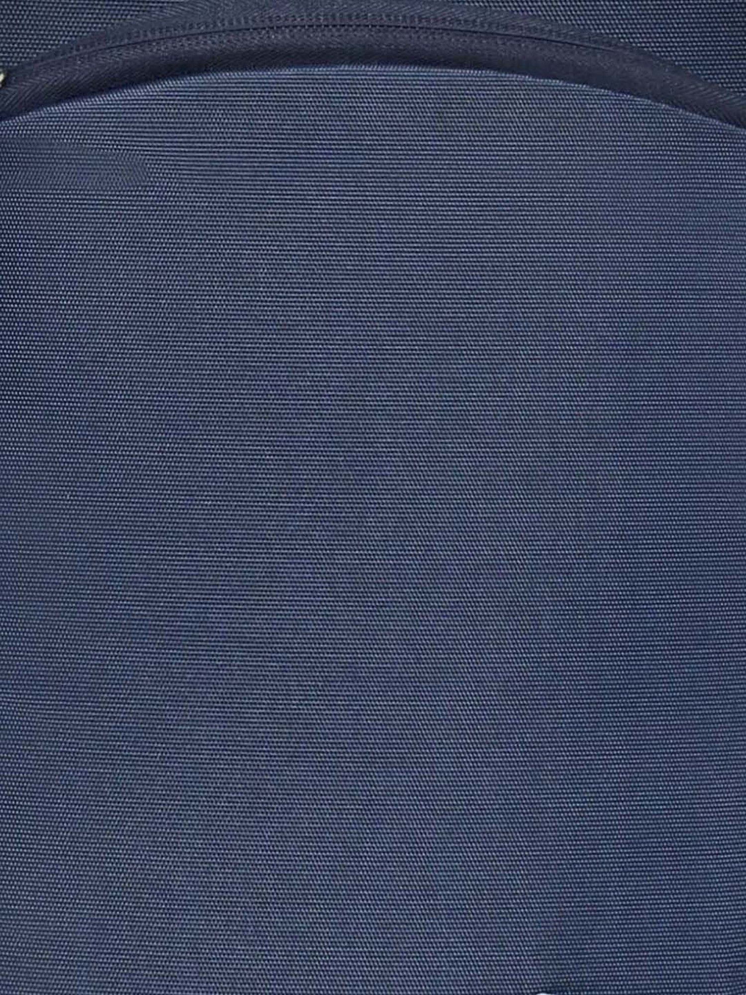 Priority Genius Navy Blue & Grey Polyester Solid Backpack - 29.44 Ltrs