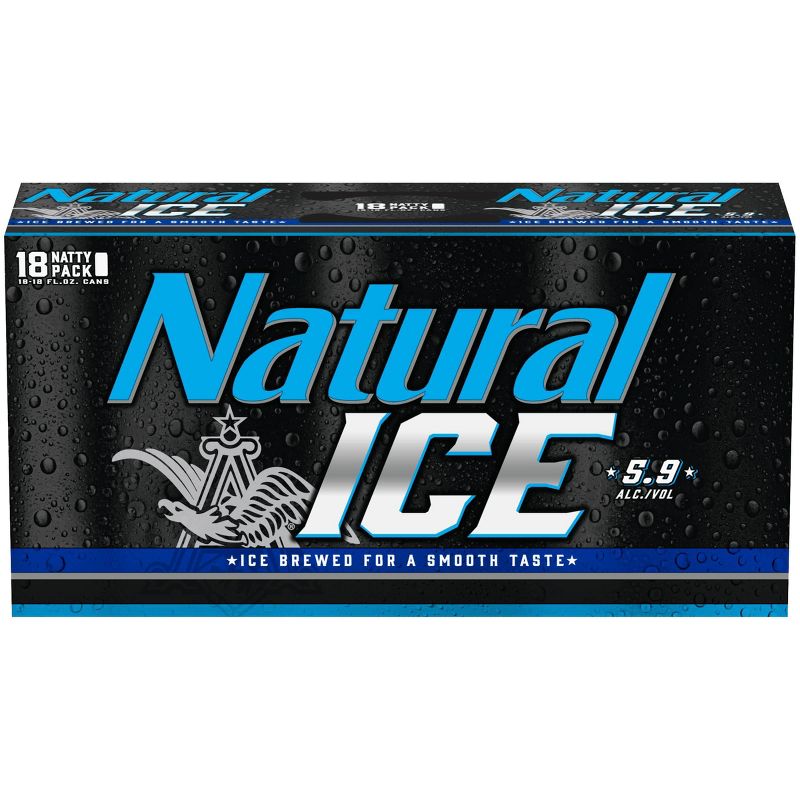 Natural Ice Beer - 18pk/12 fl oz Cans