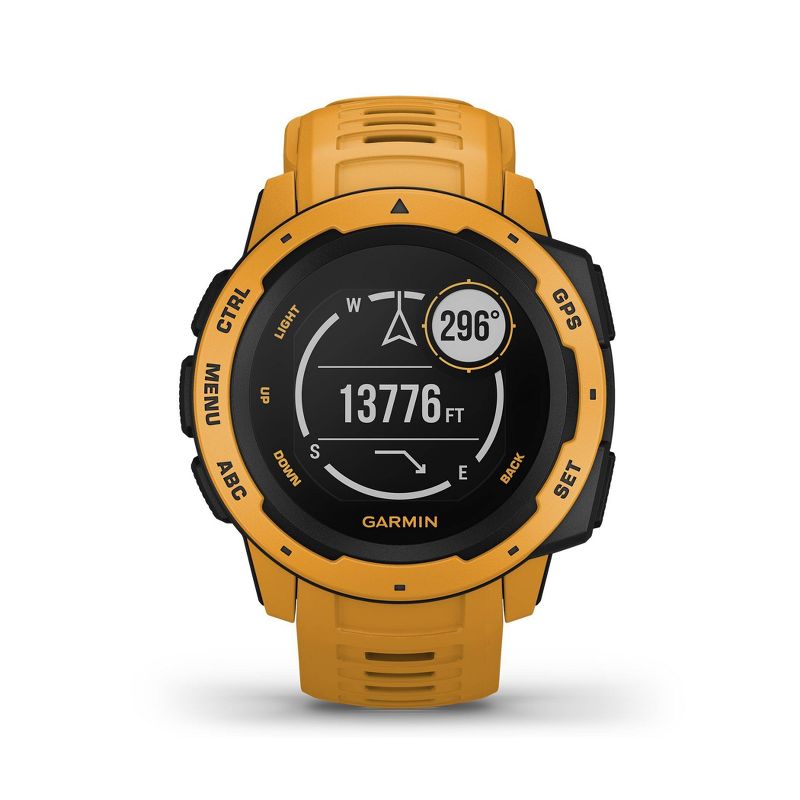 Garmin Instinct Rugged GPS Watch - Mustard