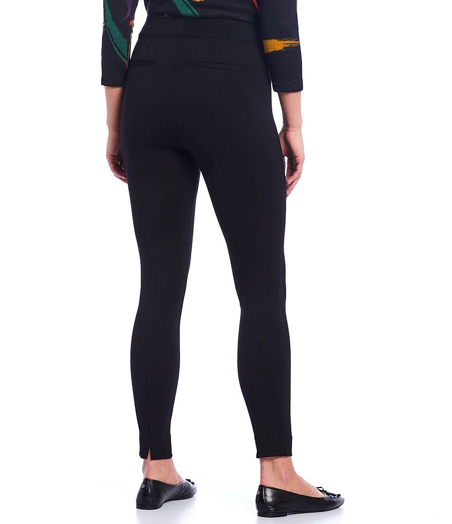 Ali Miles Stretch Knit Skinny Pull-On Pants