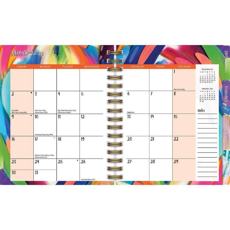 2021-22 17 Month Plan-It Planner 9.5" x 11" Ettavee - Wells St. by Lang