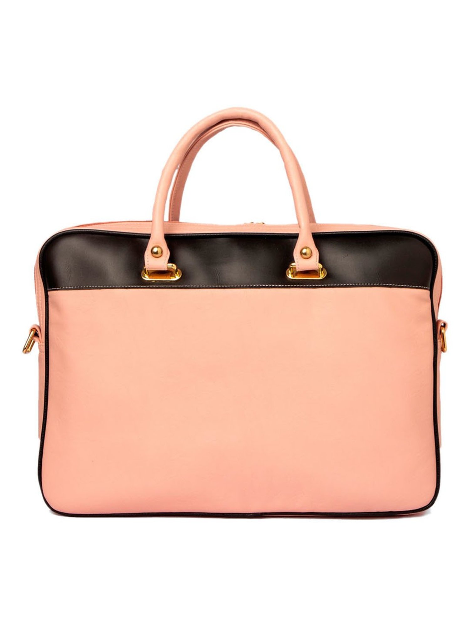 Modern Myth Peach Large Laptop Handbag