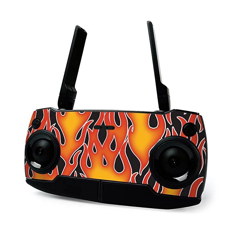 Skin for DJI Mavic Mini Portable Drone Quadcopter - Hot Flames | Protective, Durable, and Unique Vinyl Decal wrap Cover | Easy to Apply, Remove, and Change Styles | Made in The USA