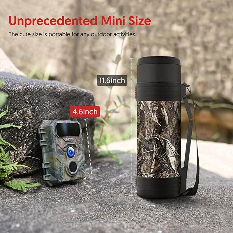 Mini Trail Game Camera 16MP 1080P with Advanced Night Vision Motion Activated IP66 Waterproof for Wildlife Watching and Home Surveillance