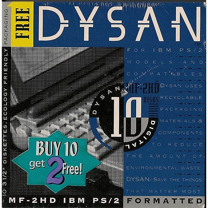 MF-2HD, IBM PS/2 3-1/2" Double Sided Floppy Disks