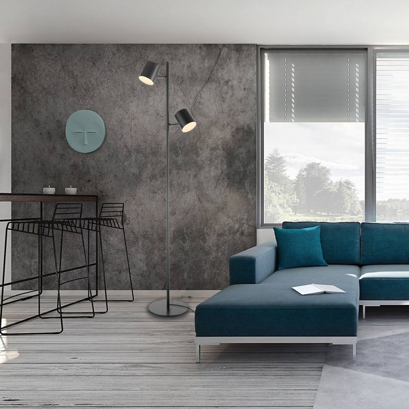 Franklin Iron Works Gentry Oil-Rubbed Bronze Downbridge Arc Floor Lamp