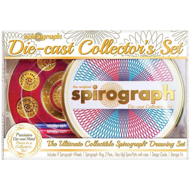 Kahootz, LLC Spirograph Diecast Collector's Drawing Set