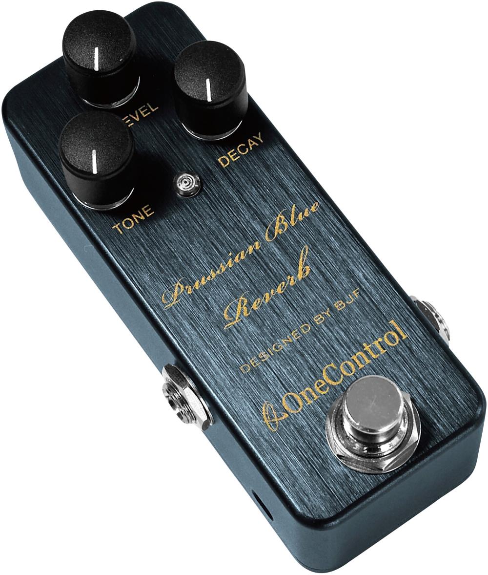 One Control Prussian Blue Reverb Effects Pedal