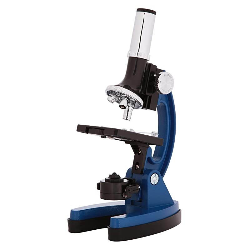 Beginner Microscope for Kids - 100X, 400X & 900X Magnification, Compact Size & Sturdy Build - Perfect for at Home and School. Comes with Hard-Shell Case