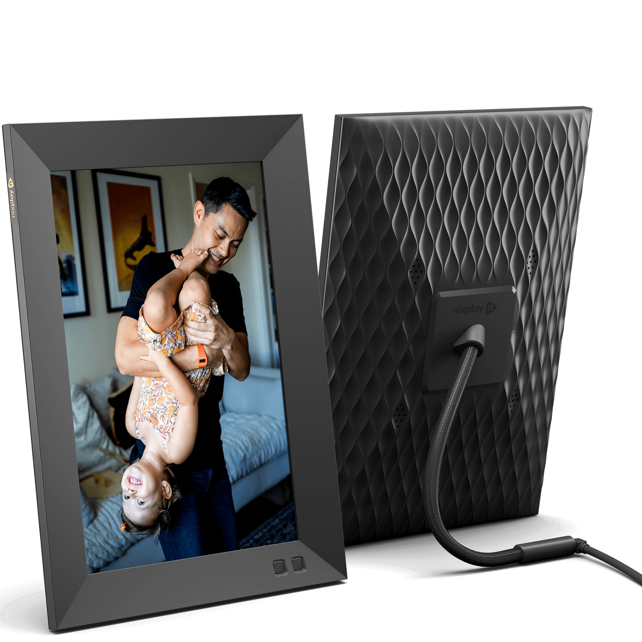 Nixplay 10.1 inch Smart Digital Picture frame - Share Photos via Email or App