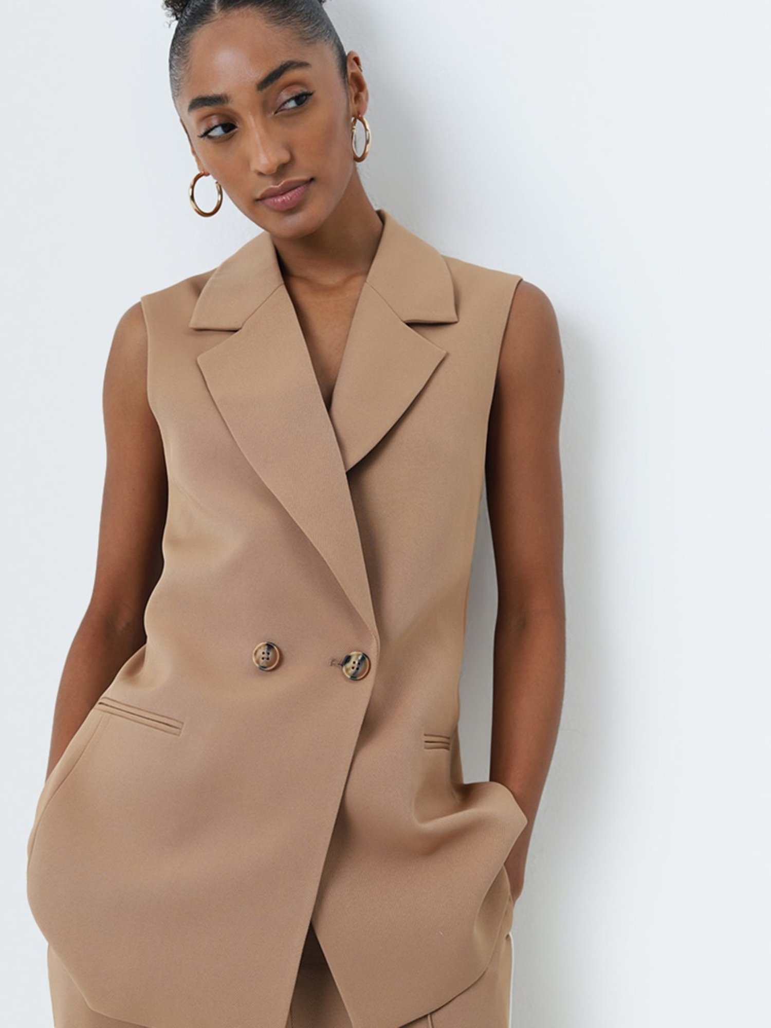 Wardrobe by Westside Light Brown Blazer