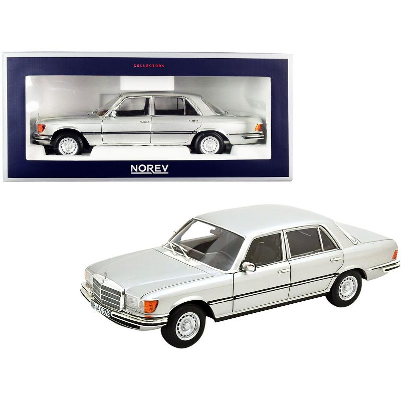 1976 Mercedes Benz 450 SEL 6.9 Silver Metallic 1/18 Diecast Model Car by Norev