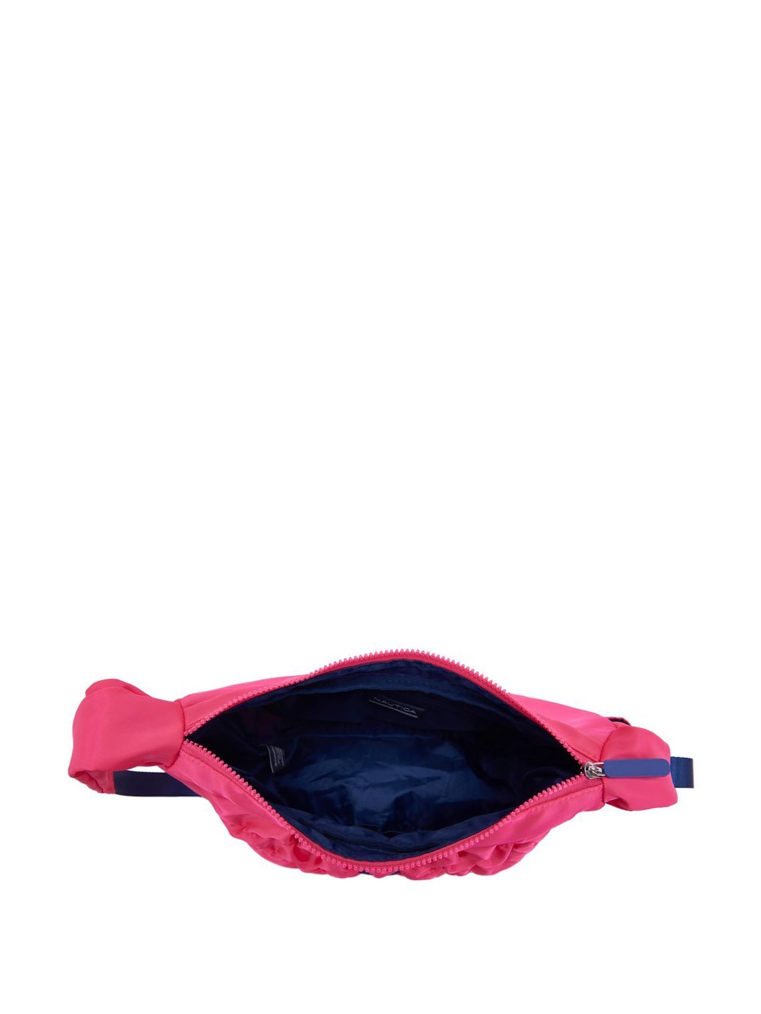 Nautica Fushia Solid Medium Hobo Handbag