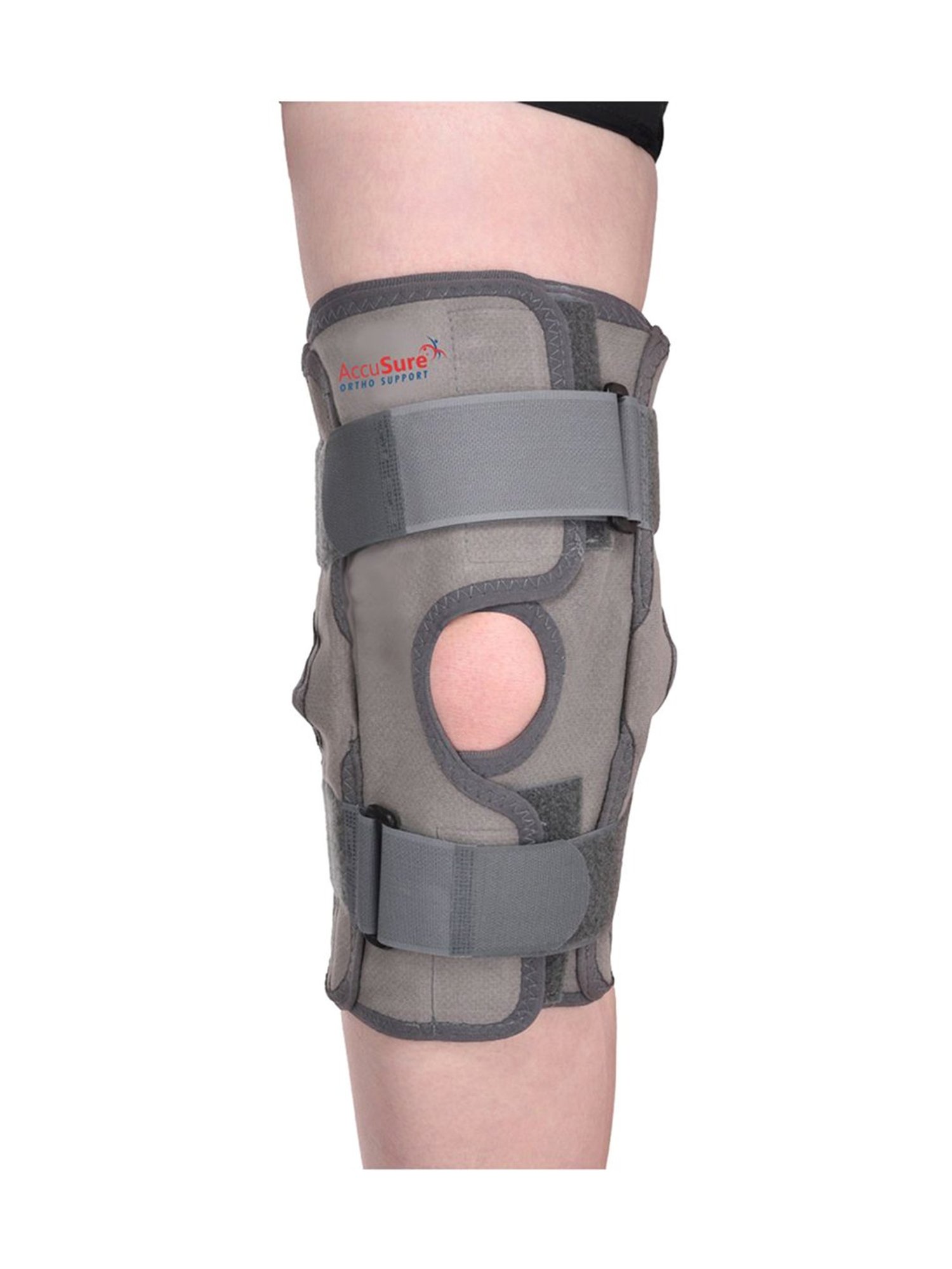 HealthSense YM 602 Yoga Mat (Black & Grey)