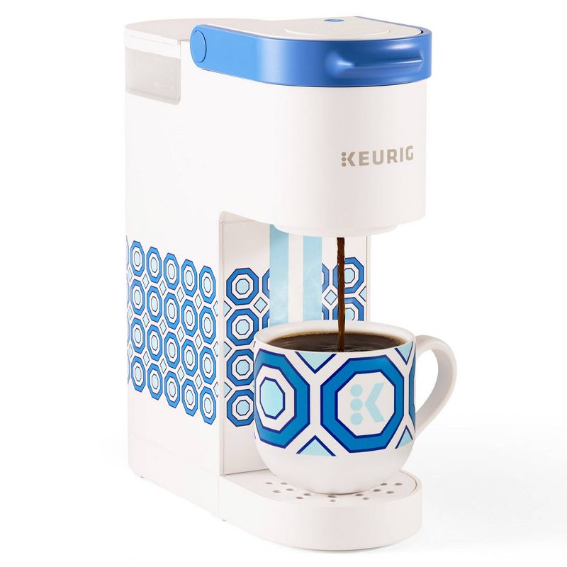 Keurig K-Mini Basic Jonathan Adler Limited Edition Single-Serve K-Cup Pod Coffee Maker - White
