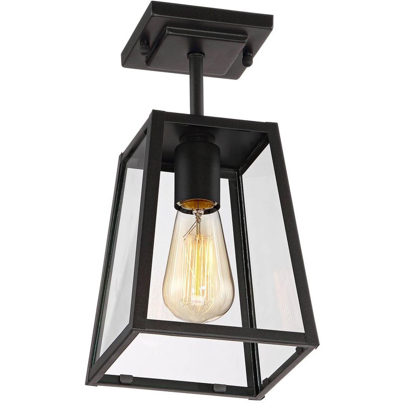 Bel Air Lighting Outdoor Hanging Pendant Black