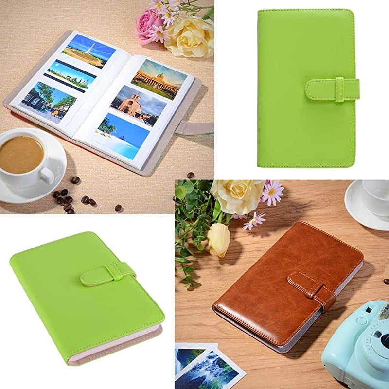 Instax Mini 9 Camera Accessories Bundles Compatible with Fujifilm Instax Mini 9 Mini 8 Mini 8+ Camera with Mini 9 Case,108 Photos Mini Photo Album,etc. (Ice Blue,14 Items)