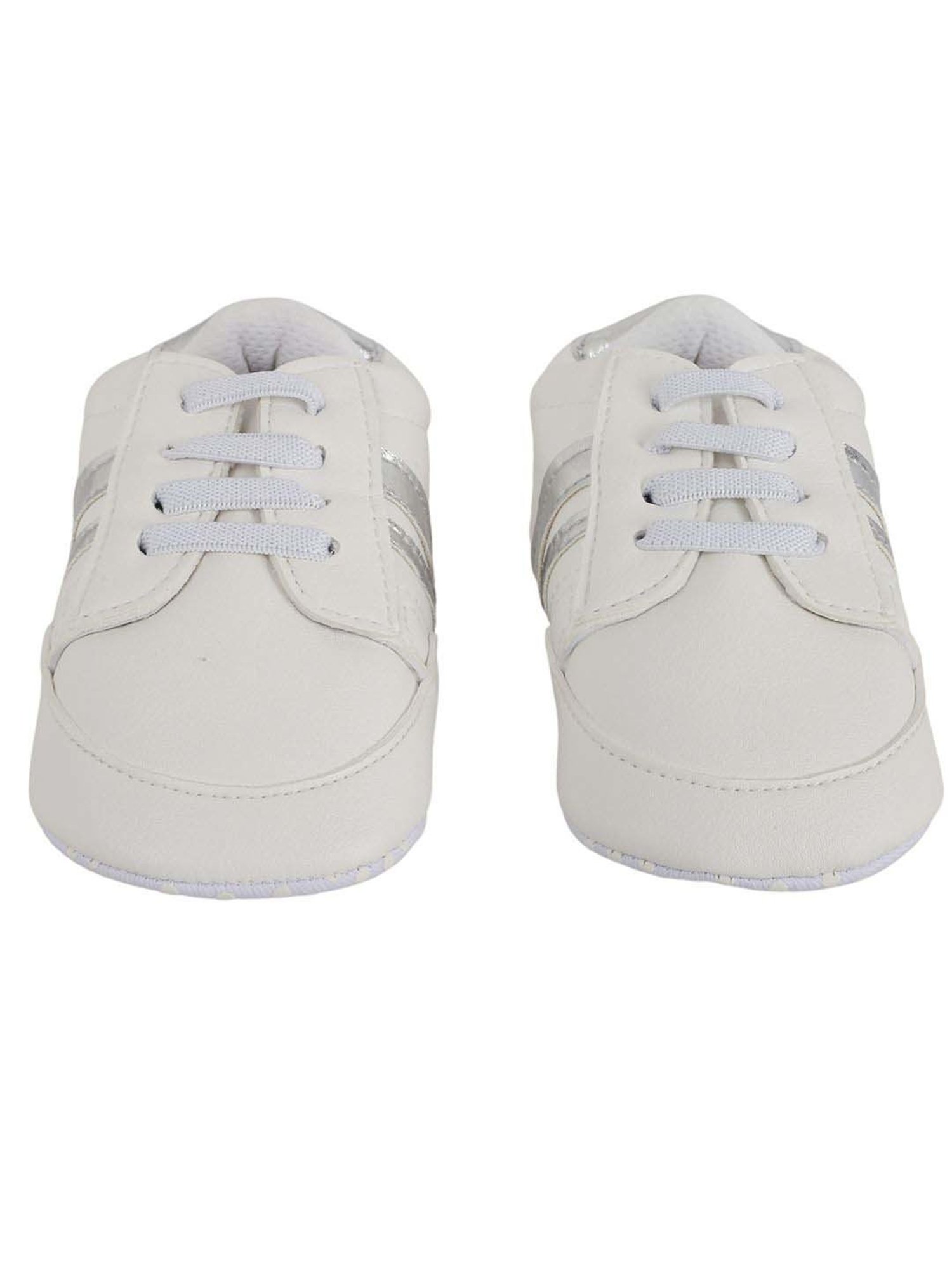 Baby Moo Kids White Casual Booties