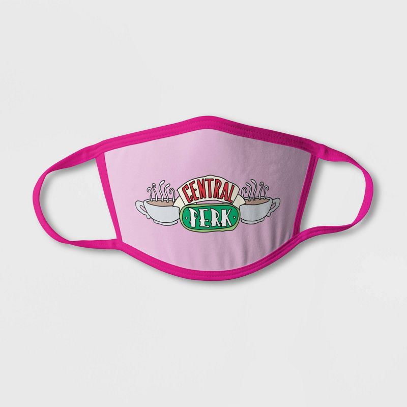 Kids' 2pk Friends Clear Panel Masks