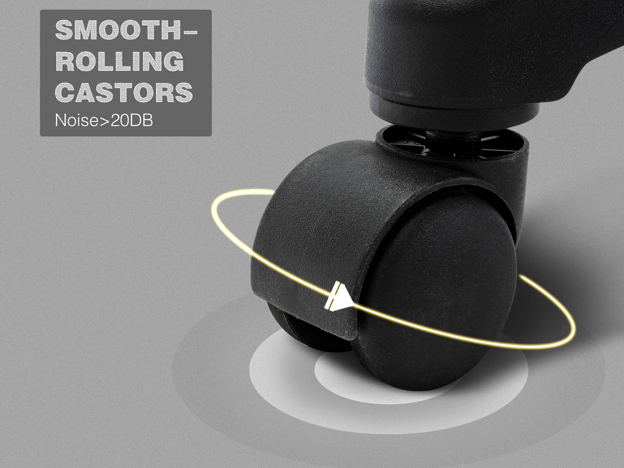 STARSPACE Ergonomic Office Chair Home Office Swivel Computer Chair with Armrests Lumbar Support, Modern Mid-back Mesh Executive Chair