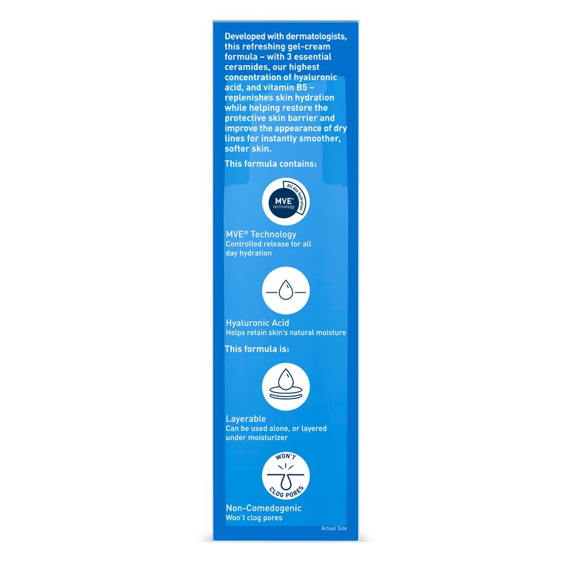 CeraVe Hydrating Hyaluronic Acid Face Serum - 1 fl oz