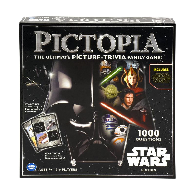 Star Wars Pictopia Family Picture-Trivia Game