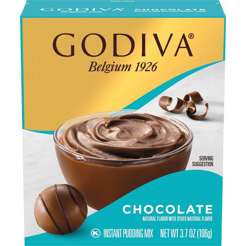 Godiva Chocolate Instant Pudding - 3.7oz