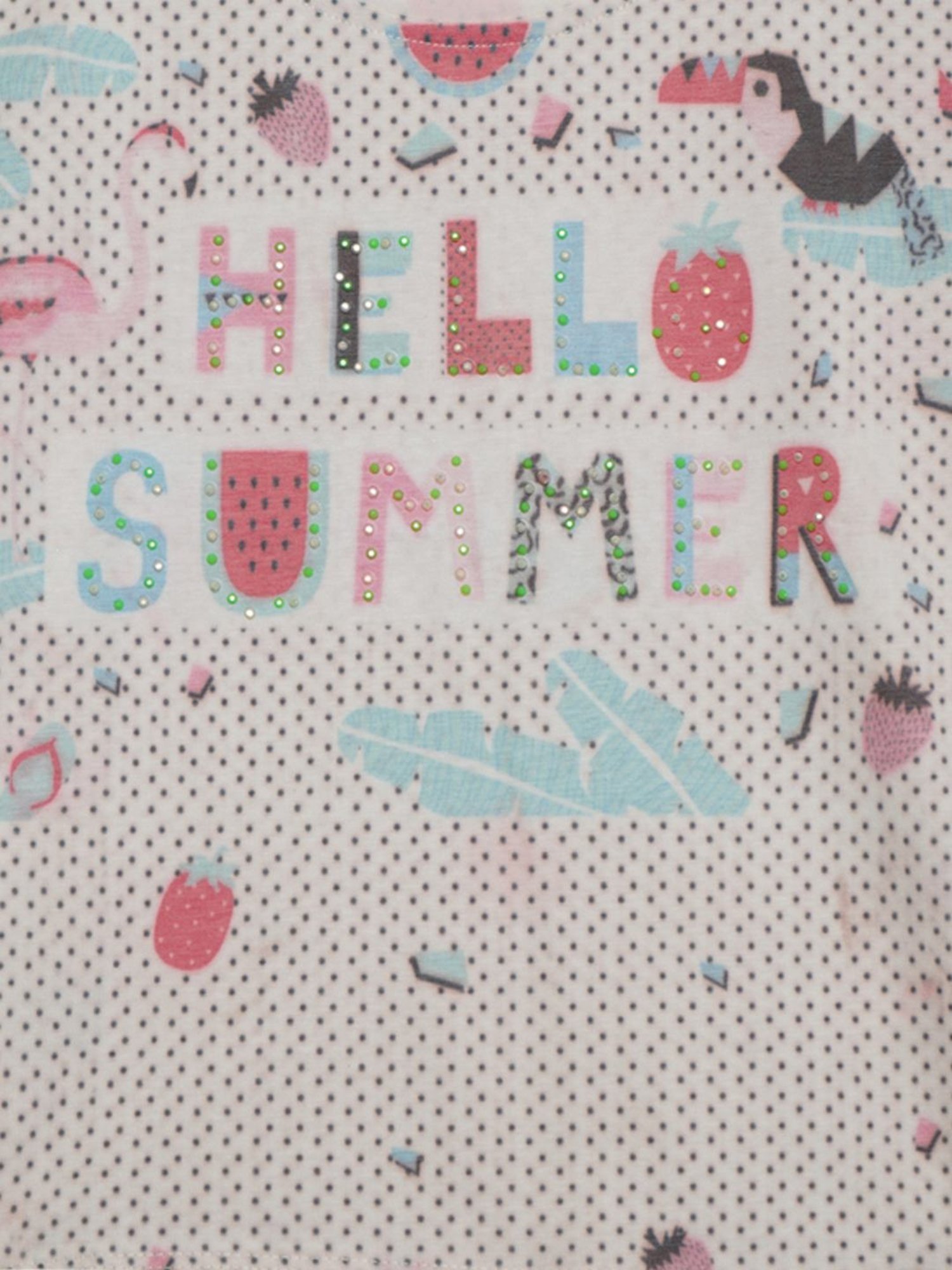 ZIAMA Kids Multicolor Printed Top