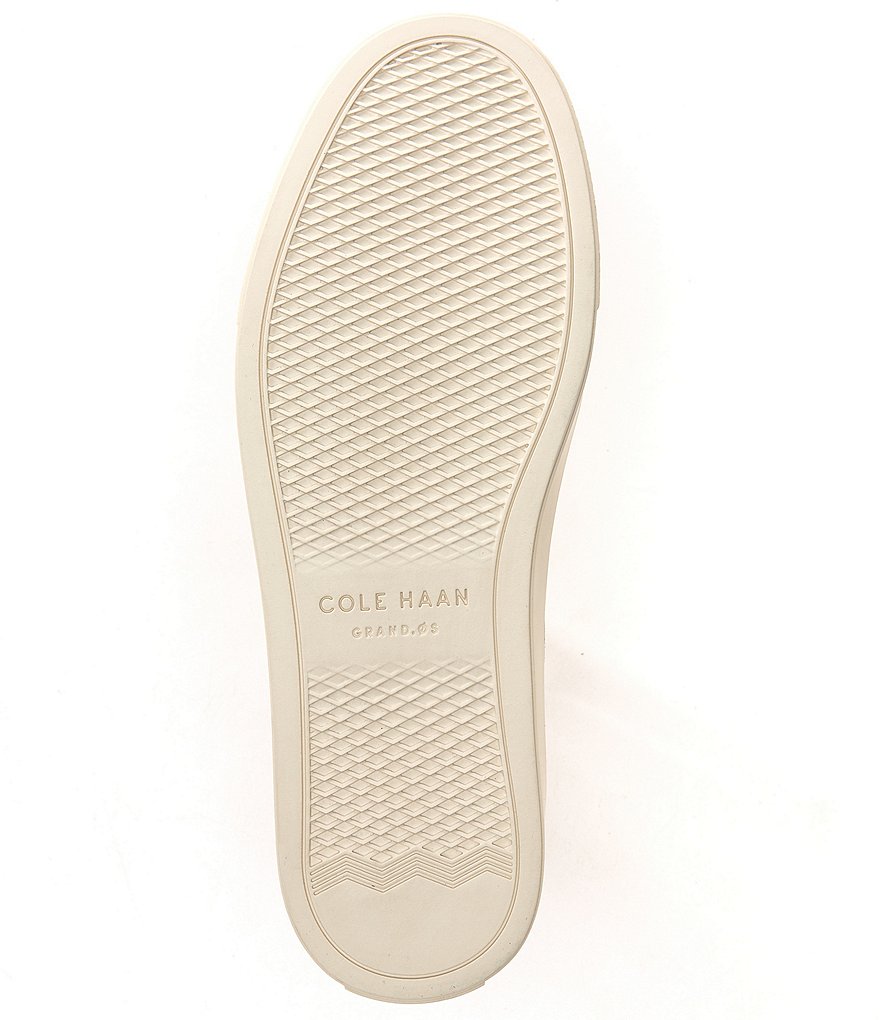 Cole Haan GrandPro Leather Snake Print Spectator Sneakers