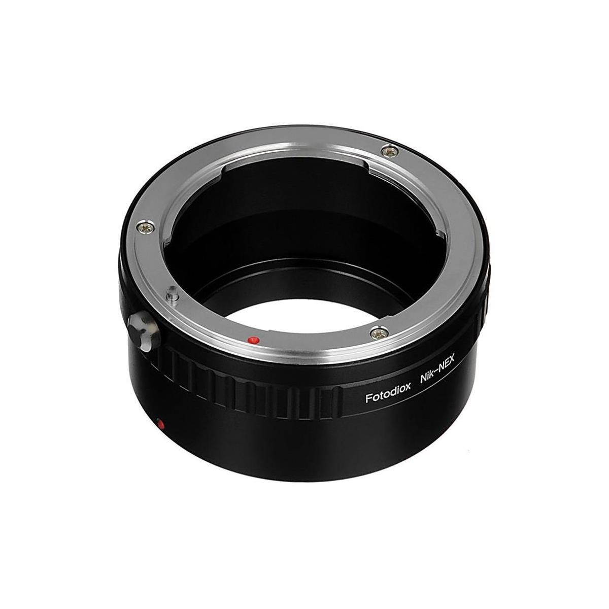 Fotodiox Lens Mount Adapter - Nikon Lens to Sony NEX E-Series Camera fits Sony NEX-3, NEX-5, NEX-5N, NEX-7 and Sony Video Camcorder NEX-VG-10 VG10 Nikon F Standard