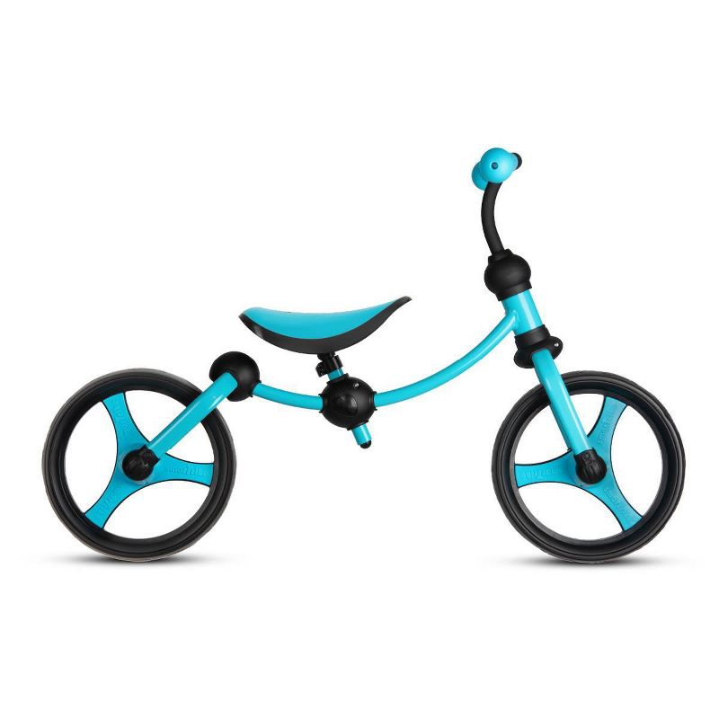 Kinderfeets White Adjustable Toddler and Kids Bike Helmet Bundle with Kinderfeets Sage GreenTiny Tot PLUS 2-in-1 Balance Trike Tricycle